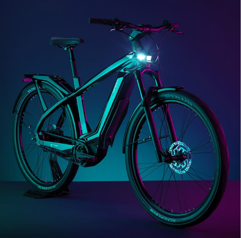 Bianchi E-Omnia T Type Electric Hybrid Bike in Emerald Green 2023-1